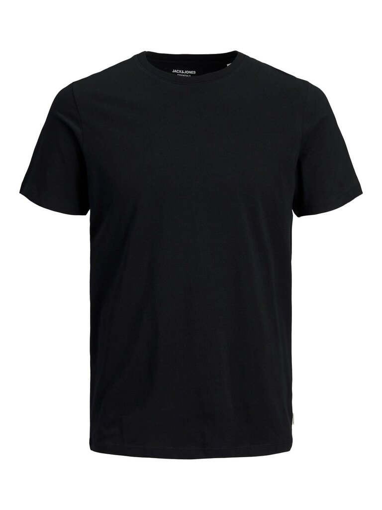 Marškinėliai trumpomis rankovėmis vyrams Jack&Jones 12156101, juodi kaina ir informacija | Vyriški marškinėliai | pigu.lt