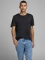 Marškinėliai trumpomis rankovėmis vyrams Jack&Jones 12156101, juodi kaina ir informacija | Vyriški marškinėliai | pigu.lt