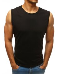 Черная футболка без рукавов "Tiful" цена и информация | Футболка мужская | pigu.lt