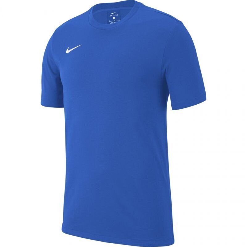 Sportiniai marškinėliai berniukams Nike Tee TM Club 19 SS JUNIOR AJ1548-463 46752, mėlyni kaina ir informacija | Marškinėliai berniukams | pigu.lt