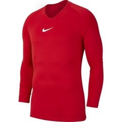 Мужская футболка Nike Dry Park First Layer JSY LS M AV2609 657, красная цена и информация | Мужская спортивная одежда | pigu.lt