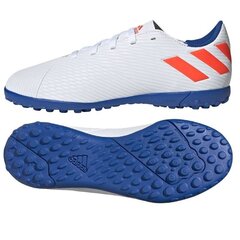 Футбольные бутсы Adidas Nemeziz Messi 19.4 TF JR F99929, белые цена и информация | Футбольные бутсы | pigu.lt