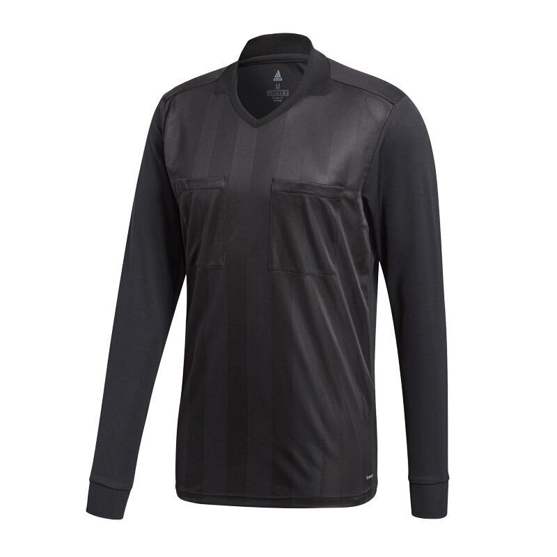 Marškinėliai vyrams Adidas Referee 18 LS M CF6215, juodi цена и информация | Sportinė apranga vyrams | pigu.lt