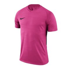 Спортивная футболка для мальчиков Nike JR Tiempo Prem Jr 894111 662, розовая цена и информация | Рубашка для мальчиков | pigu.lt