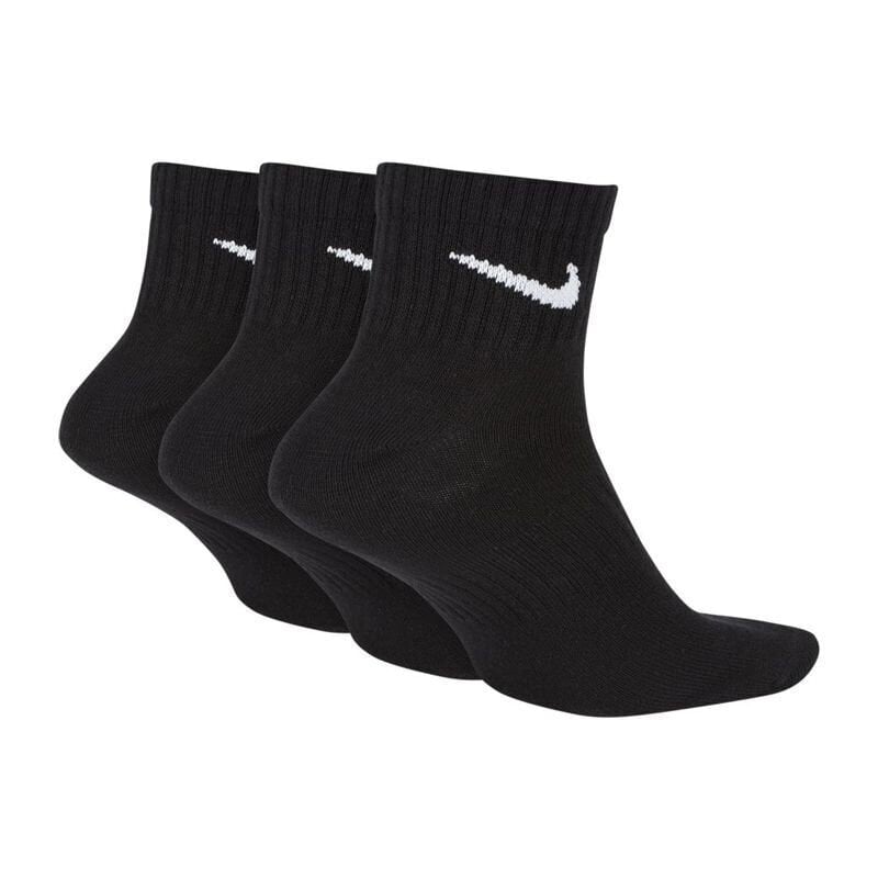Sportinės kojinės vyrams Nike Everyday Lightweight Ankle M SX7677 010, 3 poros, juodos kaina ir informacija | Vyriškos kojinės | pigu.lt