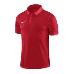 Nike мужская спортивная футболка Dry Academy 18 Polo M 899984- 657 (47401), красная цена и информация | Мужская спортивная одежда | pigu.lt