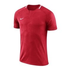 Спортивная рубашка мужская Nike Challenge II SS M 893964-657, красная цена и информация | Мужская спортивная одежда | pigu.lt