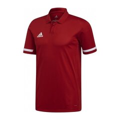 Спортивная мужская, футболка-поло Adidas Team 19 M DX7266 красная цена и информация | Мужская спортивная одежда | pigu.lt