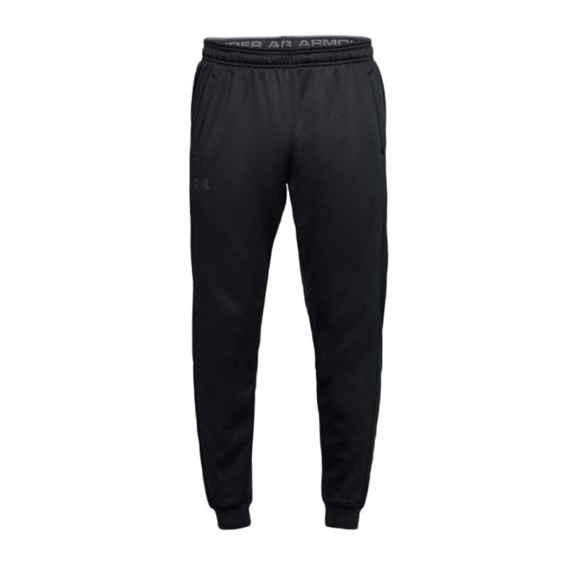 Sportinės kelnės vyrams Under Armour Fleece Jogger M 1320760-001, 47480, juodos kaina ir informacija | Sportinė apranga vyrams | pigu.lt