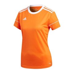 Футболка женская Adidas Womens Squadra 17 W BJ9206, оранжевая цена и информация | Футболка для женщин Мы здесь, зелёная | pigu.lt