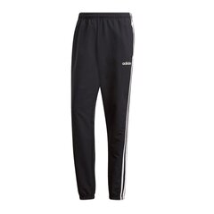 Спортивные штаны мужские Adidas Essentials 3 Stripes Wind M DQ3100, черные цена и информация | Мужские термобрюки, темно-синие, SMA61007 | pigu.lt