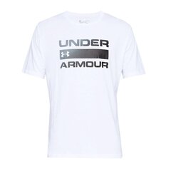 Sportiniai marškinėliai vyrams Under Armour Team Issue Wordmark M 1329582-100, 47608, balti kaina ir informacija | Sportinė apranga vyrams | pigu.lt