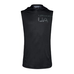 Джемпер мужской Under Armor MK-1 Terry Sleeveless M 1306446-001, 47616, черный цена и информация | Мужские жилетки | pigu.lt