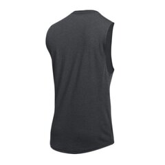 Sportiniai marškinėliai vyrams Under Armour Threadborne Muscle Tank M 1289617-001, 47641, grafito spalvos kaina ir informacija | Sportinė apranga vyrams | pigu.lt