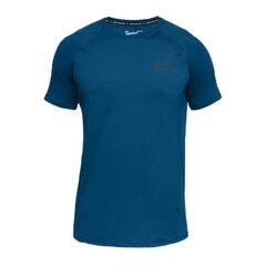 Спортивная мужская футболка Under Armour SS EU SMU M 1323415-487, 47680, синяя цена и информация | Мужская спортивная одежда | pigu.lt