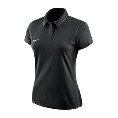 Футболка спортивная женская Nike Dry Academy 18 Polo W 899986-010, черная цена и информация | Спортивная одежда для женщин | pigu.lt