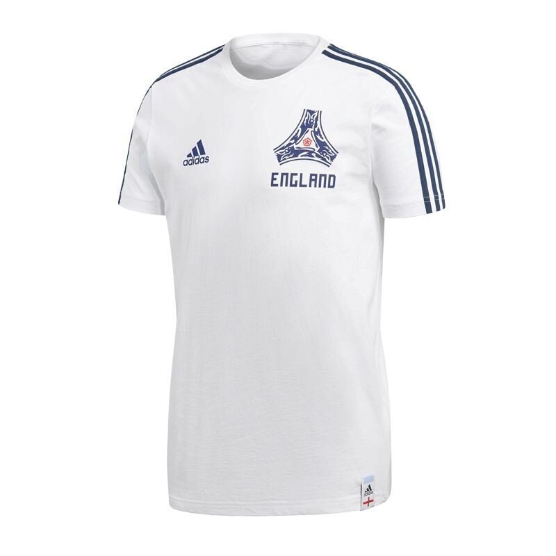 Sportiniai marškinėliai vyrams Adidas England Polo CI TEE M CF1702, 47823 цена и информация | Sportinė apranga vyrams | pigu.lt