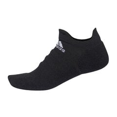 Носки мужские Adidas Alphaskin LC Ankle No-Show M CV7692, черные цена и информация | Мужские носки | pigu.lt