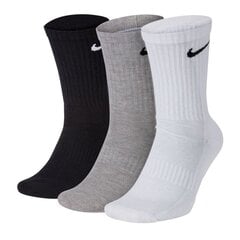 Sportinės kojinės vyrams Nike everyday cushion crew M SX7664 901, 3 poros цена и информация | Sportinis kostiumas moterims Kinga, veliūrinis | pigu.lt