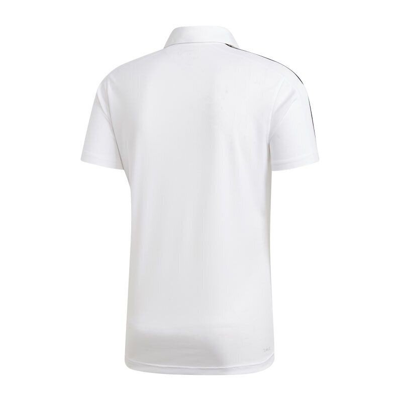 Marškinėliai vyrams Adidas D2M 3S Climacool Polo M DU1258, balti kaina ir informacija | Sportinė apranga vyrams | pigu.lt