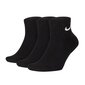 Sportinės kojinės vyrams Nike Everyday Cushion Ankle M SX7667 010, 3 poros, juodos цена и информация | Vyriškos kojinės | pigu.lt