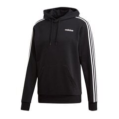 Джемпер мужской Adidas Essentials 3 Terry M DU0498, черный цена и информация | Мужские толстовки | pigu.lt