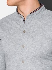 Marškiniai vyrams Fortune, pilki цена и информация | Мужские рубашки | pigu.lt