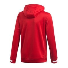 Džemperis berniukams Adidas Team 19 Hoody JR DX7341, raudonas kaina ir informacija | Megztiniai, bluzonai, švarkai berniukams | pigu.lt