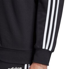 Džemperis vyrams Adidas Essentials 3 Terry M DQ3083, juodas kaina ir informacija | Džemperiai vyrams | pigu.lt