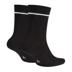 Спортивные носки Nike Sneaker Crew 2 Pack SX7166-010 цена и информация | Мужские носки | pigu.lt
