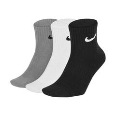 Sportinės kojinės vyrams Nike Everyday Lightweight Ankle SX7677 901, 3 poros kaina ir informacija | Vyriškos kojinės | pigu.lt