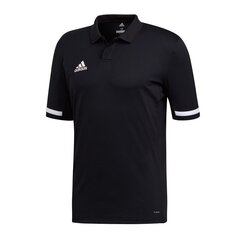 Спортивная футболка мужская, Adidas Team 19 Polo M DW6888 черная цена и информация | Мужская спортивная одежда | pigu.lt