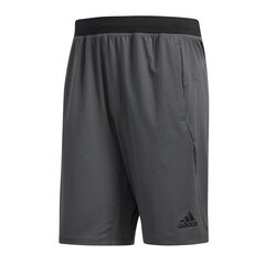 Спортивные шорты мужские Adidas 4Krft Sport Ultimate 9, серые цена и информация | Мужская спортивная одежда | pigu.lt