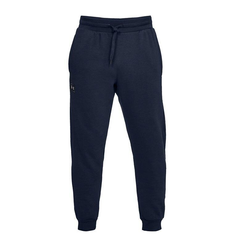 Sportinės kelnės vyrams Under Armour Rival Fleece Jogger M 1320740-408, 48334 kaina ir informacija | Sportinė apranga vyrams | pigu.lt