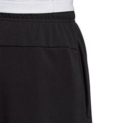 Шорты мужские Adidas Essentials Plain FT Short M DU7835, черные цена и информация | Мужские шорты | pigu.lt