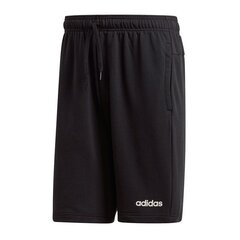 Шорты мужские Adidas Essentials Plain FT Short M DU7835, черные цена и информация | Мужские шорты | pigu.lt