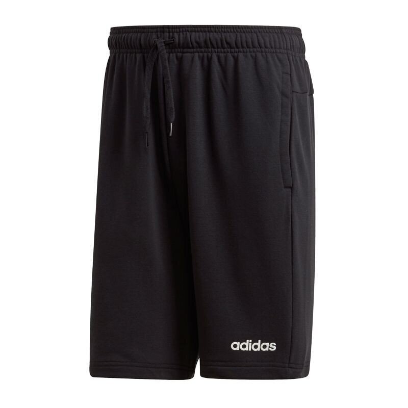 Šortai vyrams Adidas Essentials Plain FT Short M DU7835, juodi kaina ir informacija | Vyriški šortai | pigu.lt