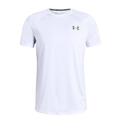 Спортивная мужская футболка Under Armour SS EU SMU M 1323415-100, 48491, белая цена и информация | Мужская спортивная одежда | pigu.lt