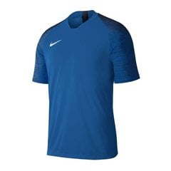 Футболка спортивная мужская Nike Dry Strike SS Top M AJ1018 463, синяя цена и информация | Мужская спортивная одежда | pigu.lt