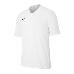 Футболка спортивная мужская Nike Dry Strike SS Top M AJ1018 101, белая цена и информация | Мужская спортивная одежда | pigu.lt