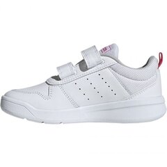 Спортивные детские кроссовки Adidas Tensaur C EF1097, белые/ розовые цена и информация | Детская спортивная обувь | pigu.lt
