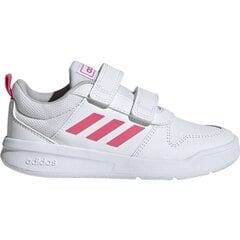 Sportiniai batai vaikams Adidas Tensaur C EF1097, balta/rožinė kaina ir informacija | Sportiniai batai vaikams | pigu.lt