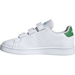 Adidas Advantage C Jr EF0223, balta (48595) цена и информация | Детские туфли | pigu.lt