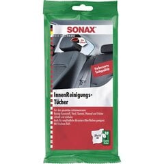 SONAX drėgnos servėtėlės interjerui, 10vnt kaina ir informacija | Sonax Automobilinė chemija ir oro gaivikliai | pigu.lt