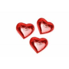 Шоколадные сердечки 1 кг (красный цвет) цена и информация | Сладости | pigu.lt