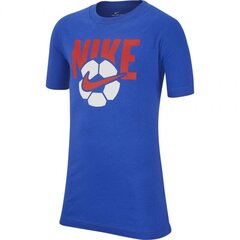 Sportiniai marškinėliai vaikams Nike B NSW Tee Soccer Jr AR5286 480 (49170) kaina ir informacija | Marškinėliai berniukams | pigu.lt