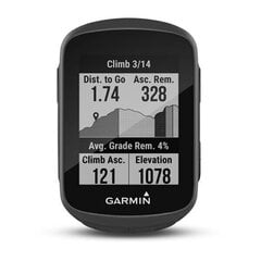 Dviračio kompiuteris su GPS navigacija Garmin Edge 130 Plus Bundle, juodas kaina ir informacija | Dviračių kompiuteriai, navigacija | pigu.lt