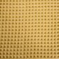 Pledas Ceba Waffle Line Cream Gold, 90x90 cm kaina ir informacija | Lovatiesės ir pledai | pigu.lt