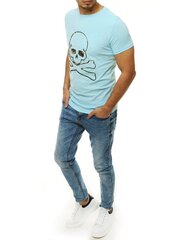 Marškinėliai Ragu, mėlyni kaina ir informacija | Vyriški marškinėliai | pigu.lt