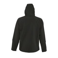 Водонепроницаемая и непродуваемая черная мужская куртка из софтшелла с капюшоном REPLAY MEN цена и информация | Мужские куртки | pigu.lt